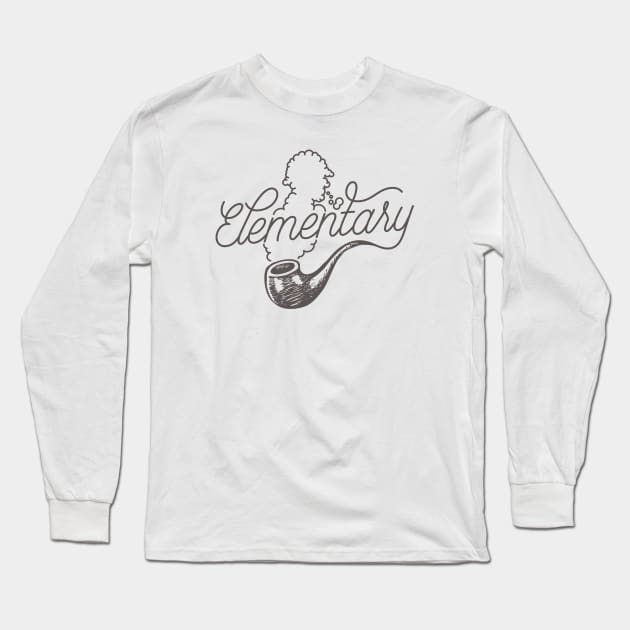 Elementary Long Sleeve T-Shirt by Aguvagu